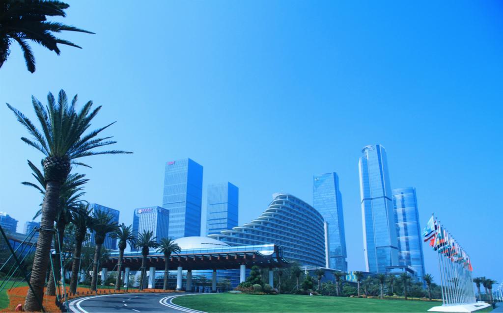 Xiamen International Conference Center Hotel Prime Seaview Hotel מראה חיצוני תמונה