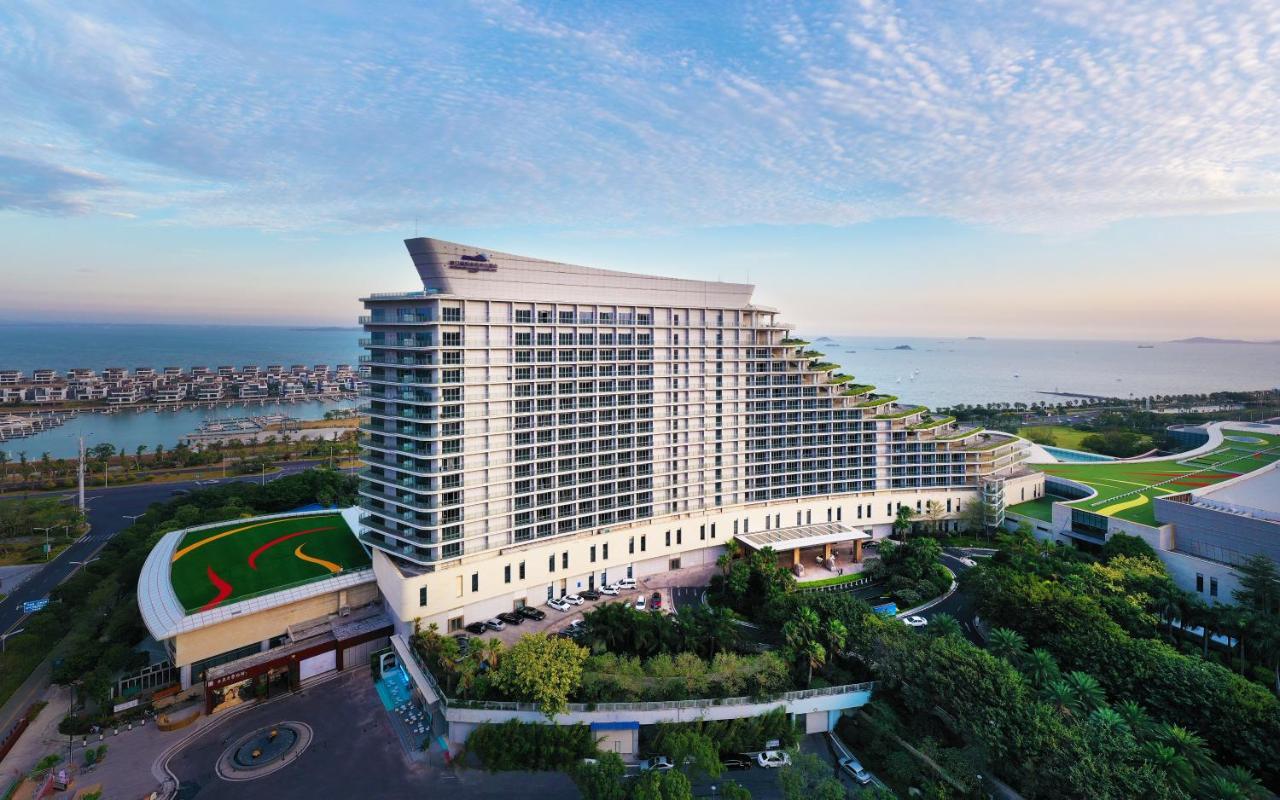 Xiamen International Conference Center Hotel Prime Seaview Hotel מראה חיצוני תמונה